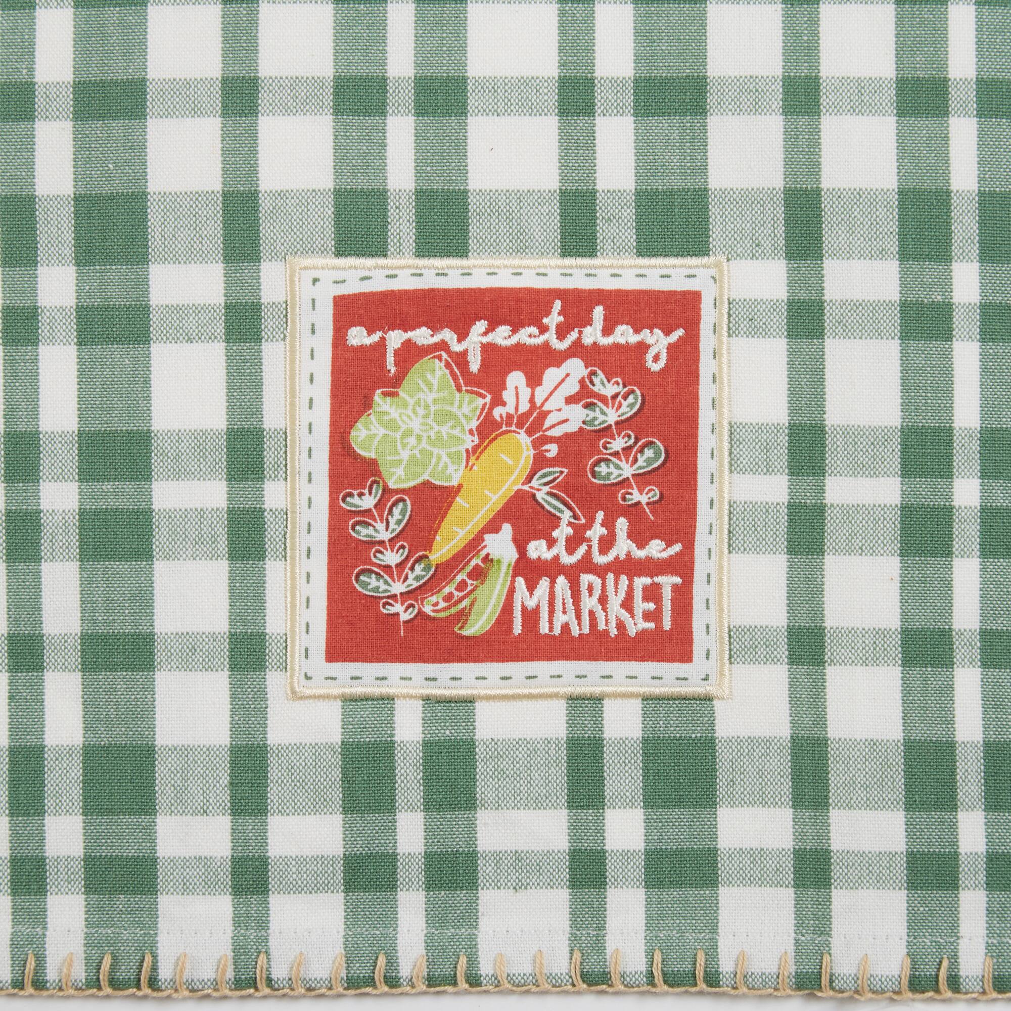 Fresh Market Embellished Dishtowel (Set of 3)